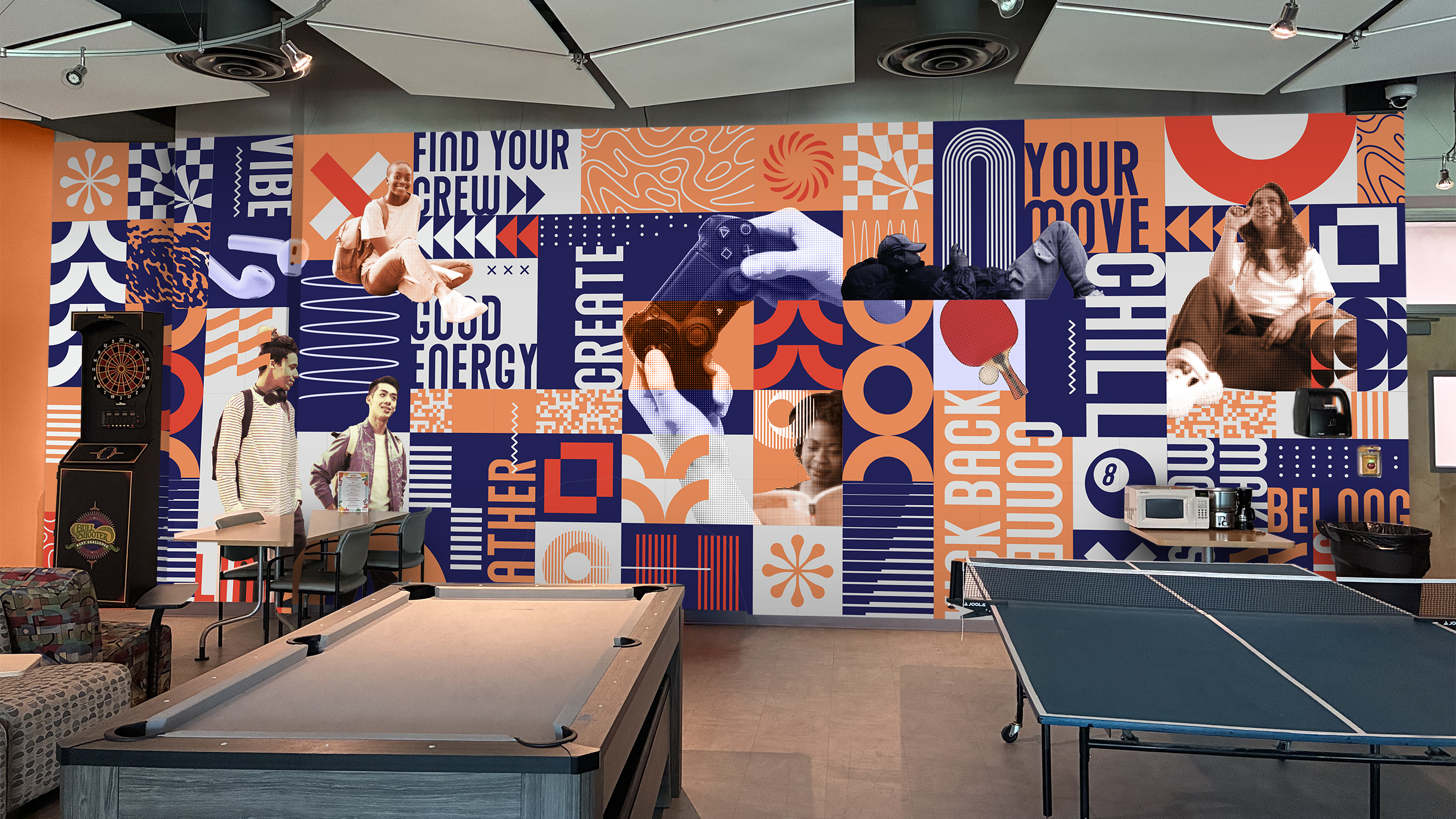 Student Union – Game Room – Proposed Design B